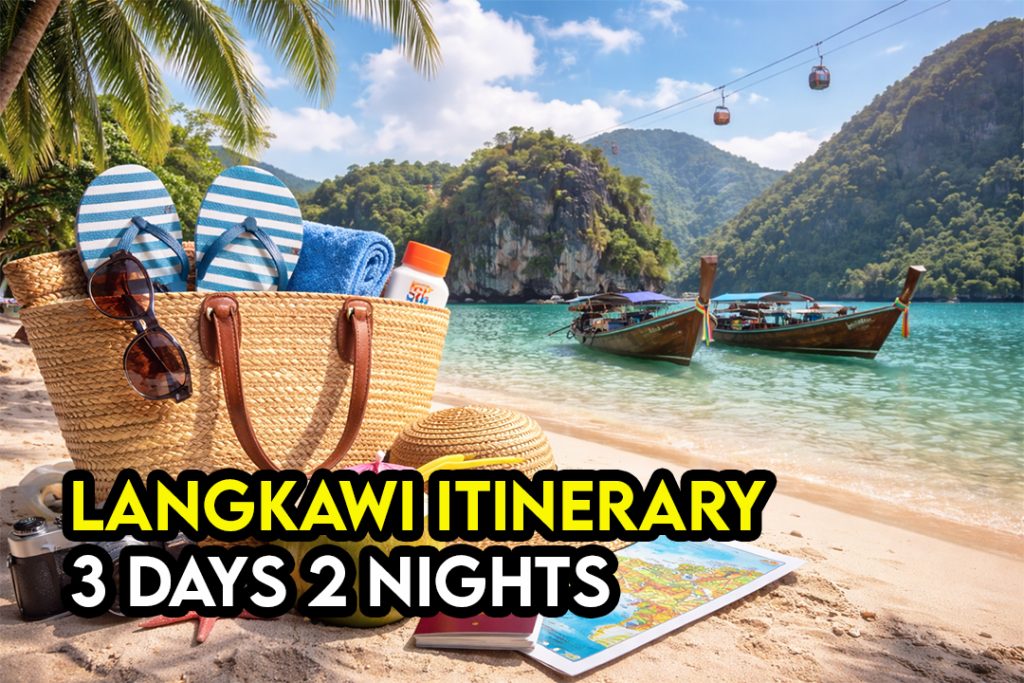 Contoh Itinerary Percutian 3 Hari 2 Malam Di Pulau Langkawi