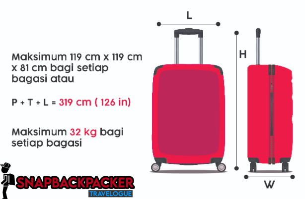saiz bagasi kabin airasia