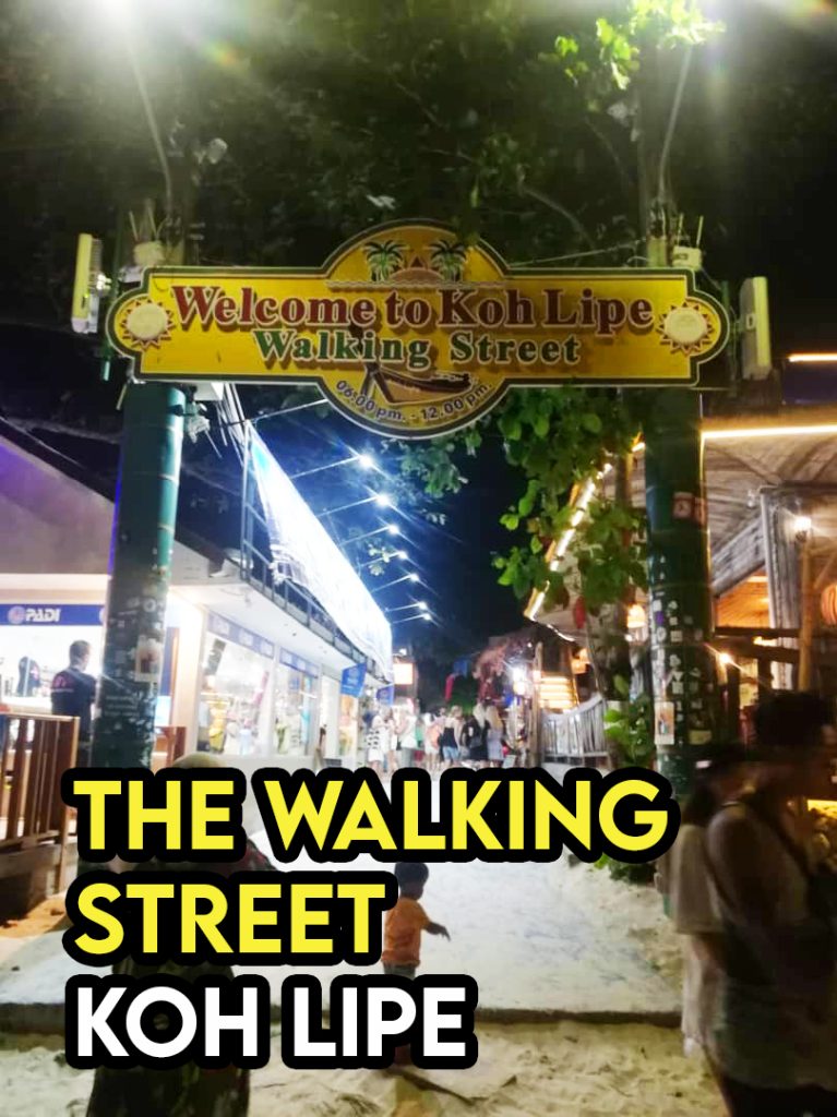 The Walking Street Koh Lipe Thailand Tempat Wajib Singgah 1 the walking street koh lipe