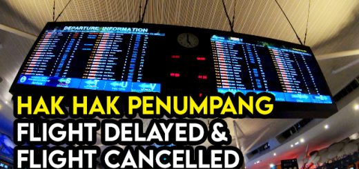 hak penumpang flight delayed cancelled