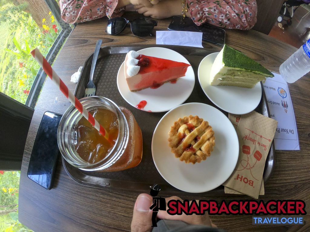 menu boh tea cameron