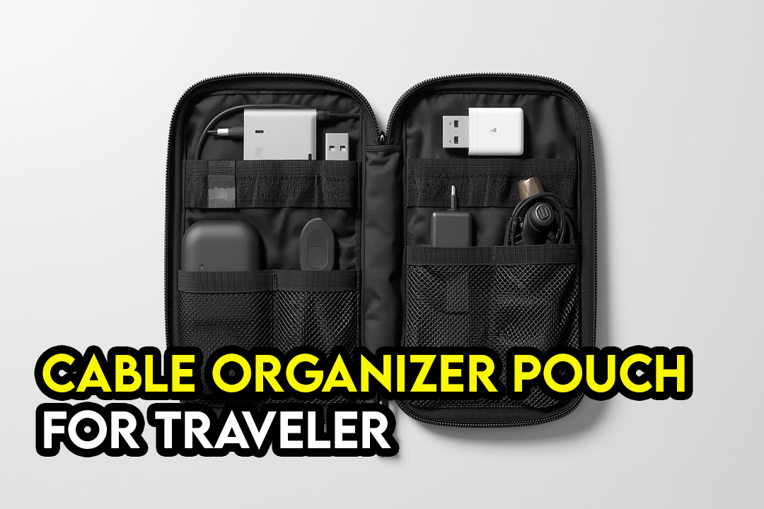 Cable Organizer Pouch for Traveler