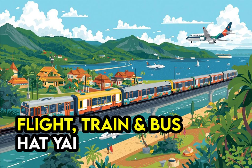 Cara Ke Hat Yai Dari Malaysia ETS Bas Kereta Flight