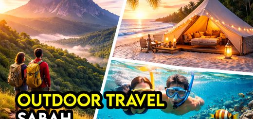 Aktiviti Outdoor di Sabah – Hiking, Snorkeling & Glamping