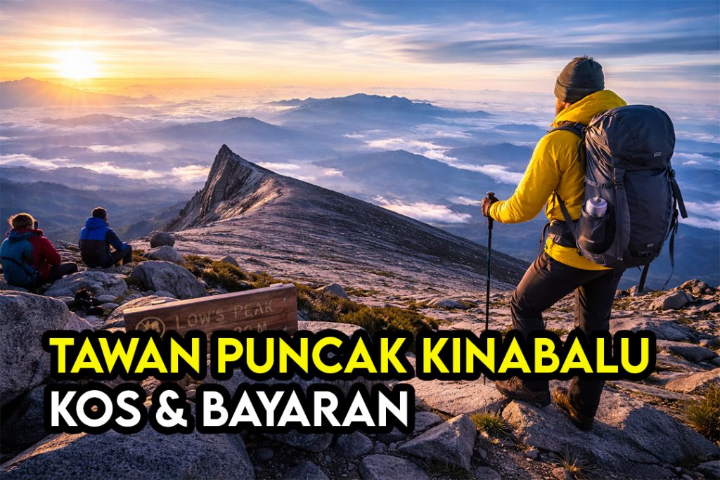 Kos Hiking Gunung Kinabalu 2026