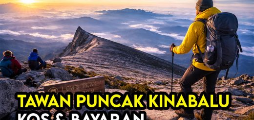 Kos Hiking Gunung Kinabalu 2026