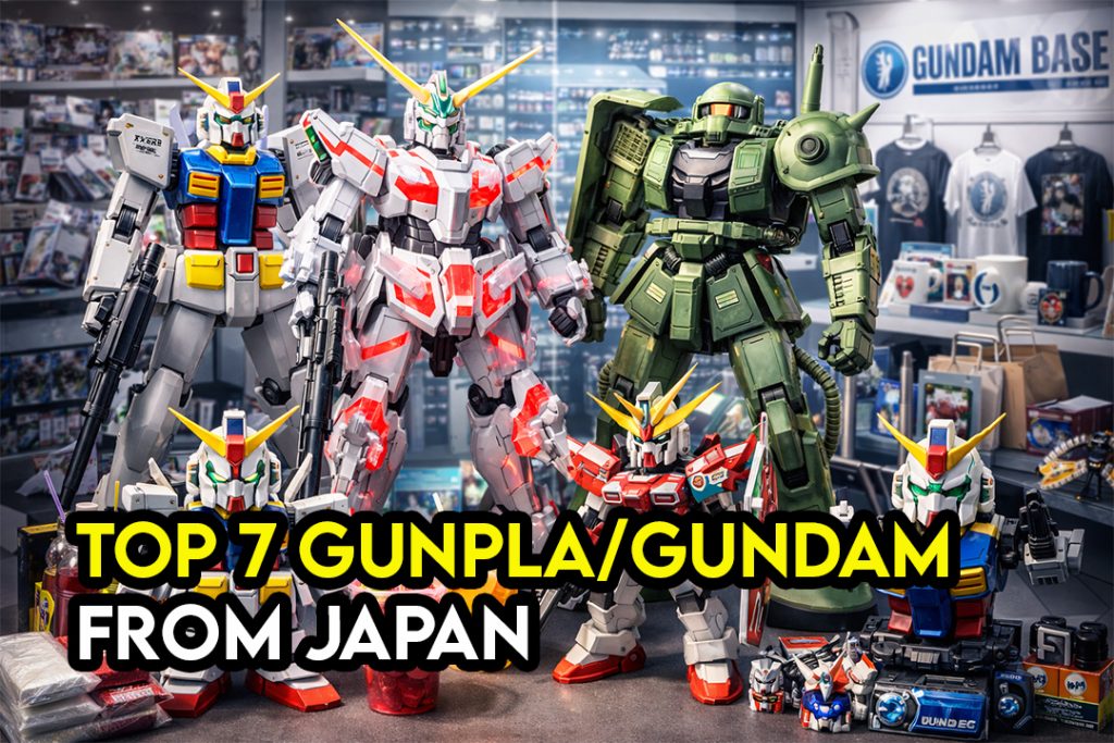 Top 7 Gundam Model Gunpla Souvenir Wajib Beli Di Jepun 2026