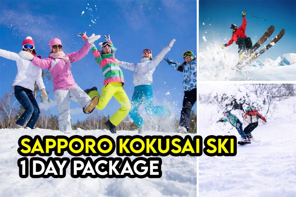 1 Day Tour ke Sapporo Kokusai Ski Resort Hokkaido – Syurga Ski Untuk Beginner Advanced