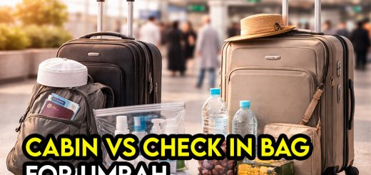 Bagasi Kabin vs Check-in Untuk Umrah: Mana Lebih Praktikal?