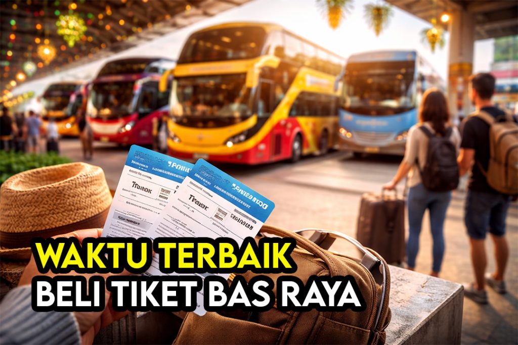 Waktu Terbaik Tempah Tiket Bas Raya Supaya Tak Terlepas Seat 1 Waktu Terbaik Tempah Tiket Bas Raya Supaya Tak Terlepas Seat