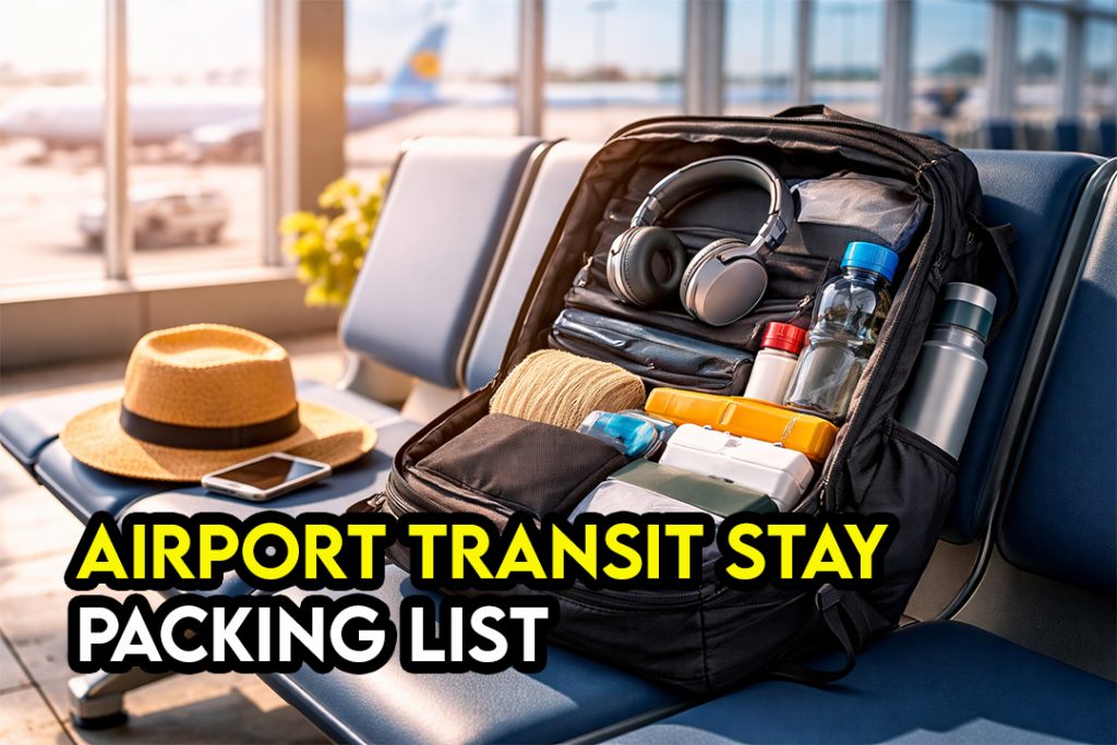 What to Pack for a 10–15 Hour Transit Based on Real Airport Rules