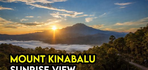 Mount Kinabalu Sunrise View dari Bukit Kokol