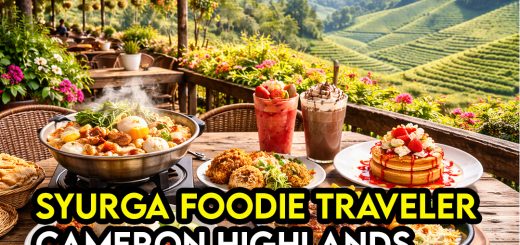 10 Tempat Makan Halal Best di Cameron Highlands (Local & Western)
