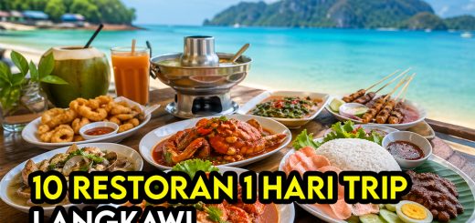 Food Hunting Di Pulau Langkawi: 1 Hari 10 Tempat Makan Best (Itinerary Lengkap)