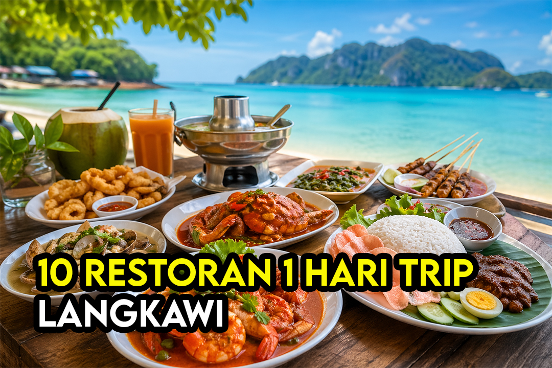 Food Hunting Di Pulau Langkawi: 1 Hari 10 Tempat Makan Best (Itinerary Lengkap)