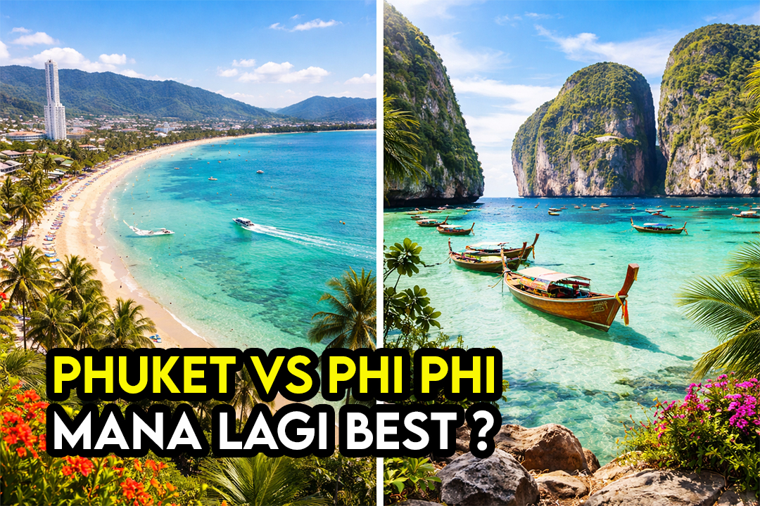 Phi Phi Island vs Phuket: Mana Lebih Berbaloi Untuk Percutian Pendek