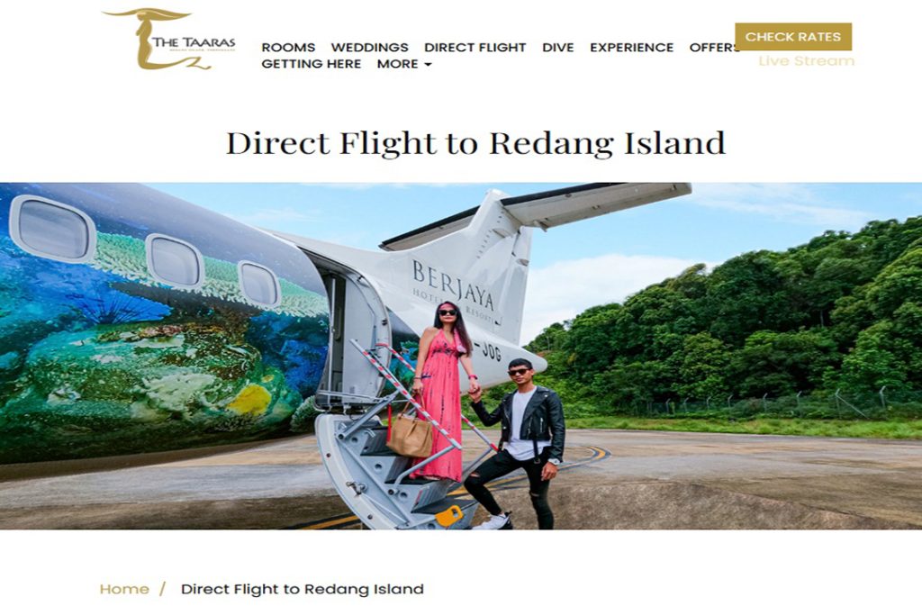 Cara Ke Pulau Redang Dari Subang (Direct Flight 2026) – Panduan Lengkap 2 taaras flight