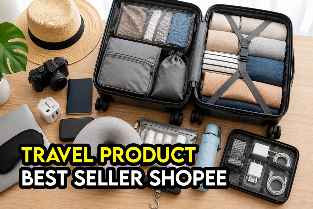 Best Seller Travel Product di Shopee 2026: Barangan Travel Paling Laris & Wajib Ada 1 Best Seller Travel Product di Shopee 2026 Barangan Travel Paling Laris Wajib Ada