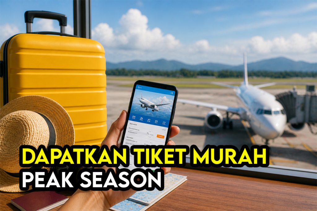 Cara Dapat Tiket Flight Murah Waktu Peak Travel Asia (Tanpa Tunggu Promo) 1 Cara Dapat Tiket Flight Murah Waktu Peak Travel Asia Tanpa Tunggu Promo
