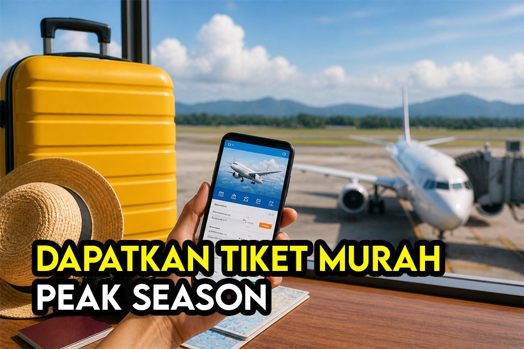 Cara Dapat Tiket Flight Murah Waktu Peak Travel Asia (Tanpa Tunggu Promo)