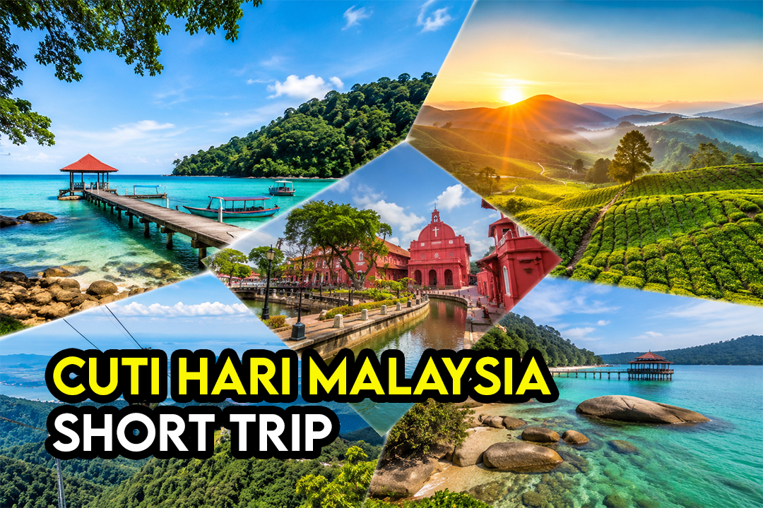 Idea Short Trip 2H1M Sempena Hari Malaysia (Budget RM300–RM1000)