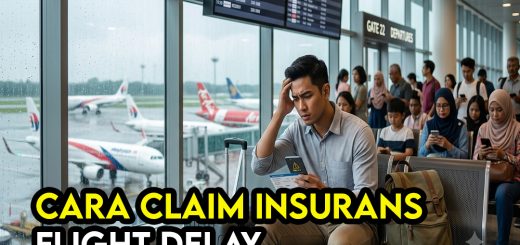 Cara Claim Travel Insurance Selepas Flight Delay