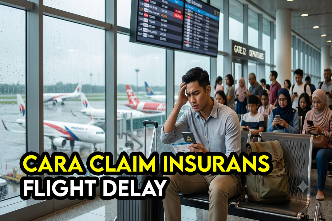 Cara Claim Travel Insurance Selepas Flight Delay